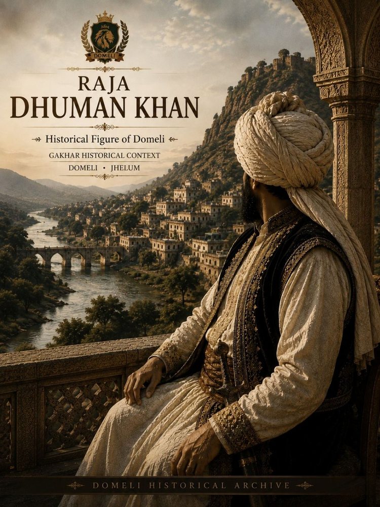 Raja Dhuman Khan — Domeli historical record